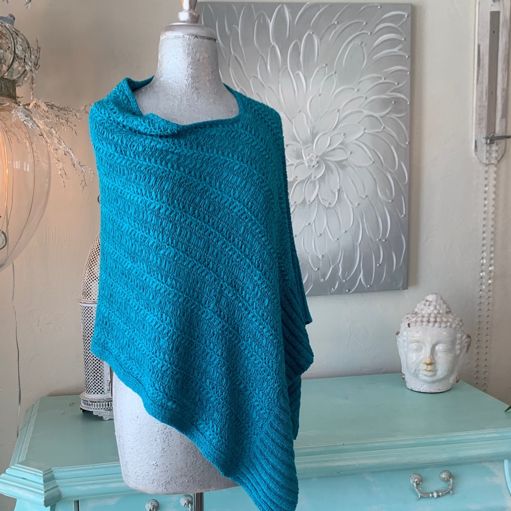 Chicos Poncho One Size